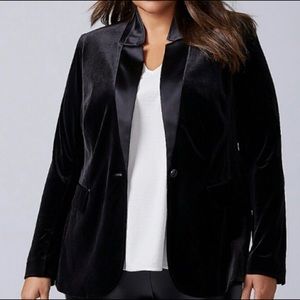 Lane Bryant || Velvet Blazer